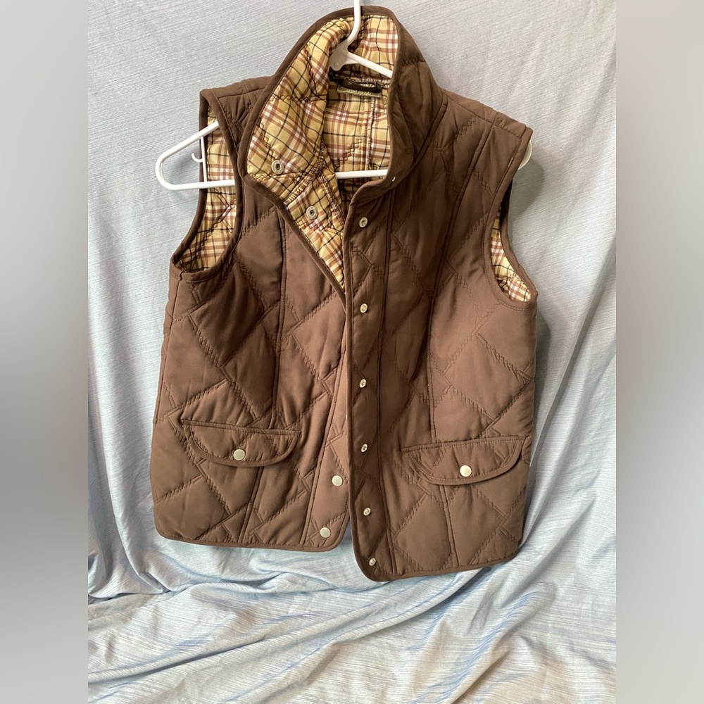 Vintage brown vest
